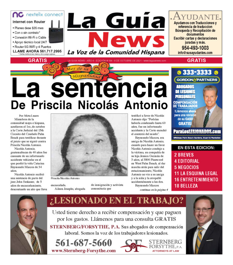 La Guia News Digital 8 de octubre