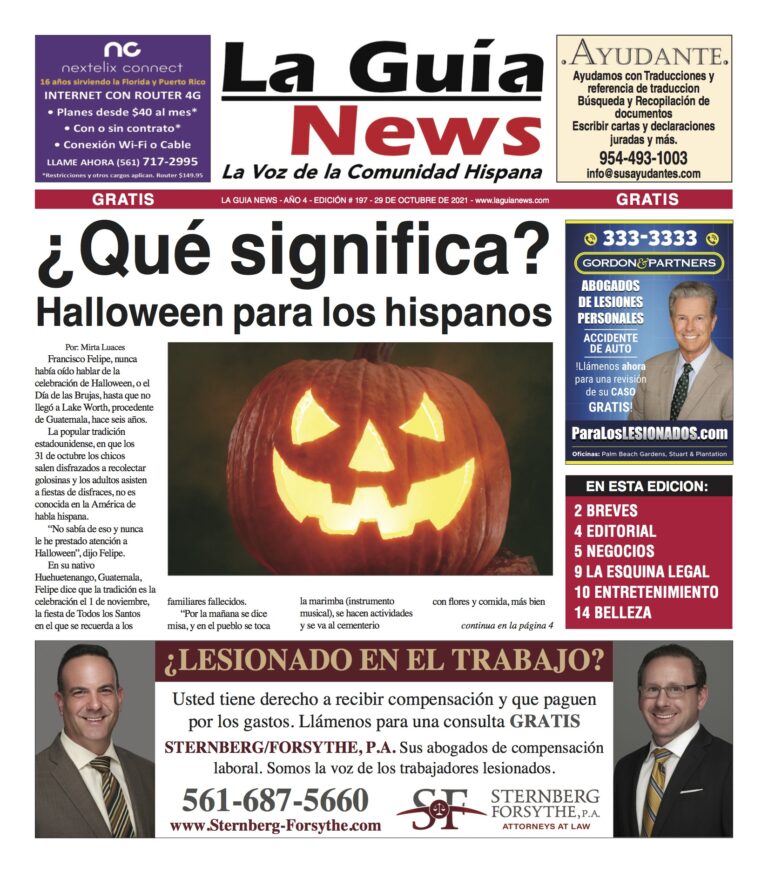 La Guia News Digital 29 de octubre