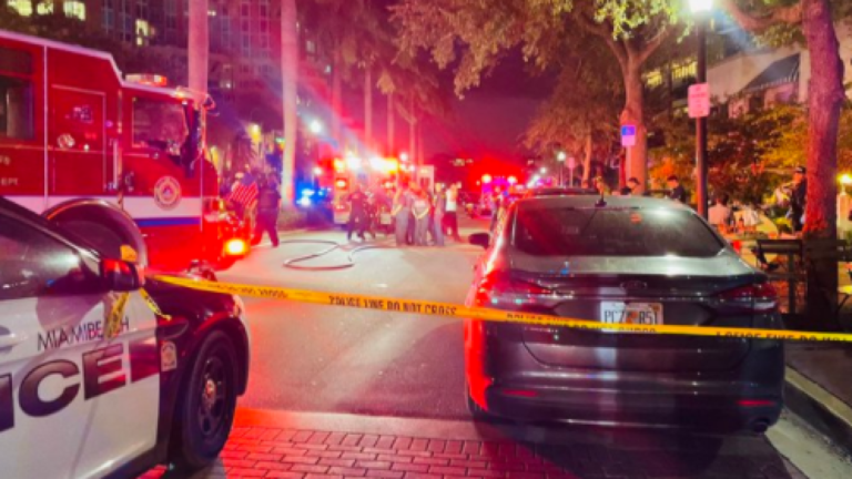 Accidente en Miami Beach, deja saldo de un muerto y seis heridos
