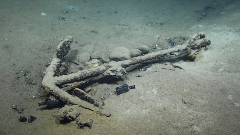 Descubren restos de barco hundido hace 207 años en el Golfo de México