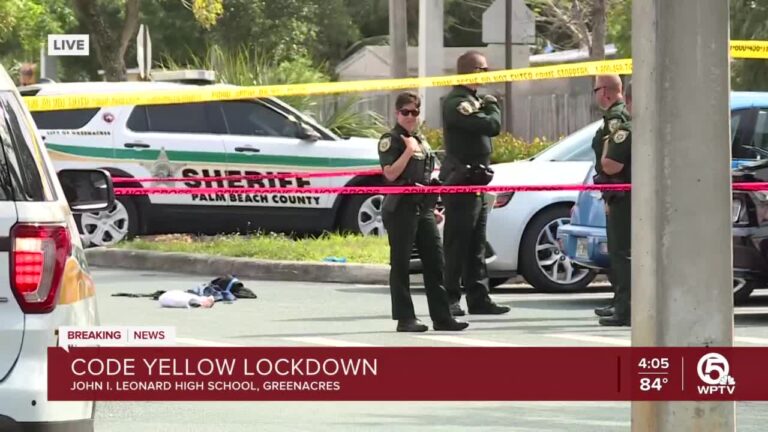 Un adolescente es herido de bala cerca de la escuela John I. Leonard High School