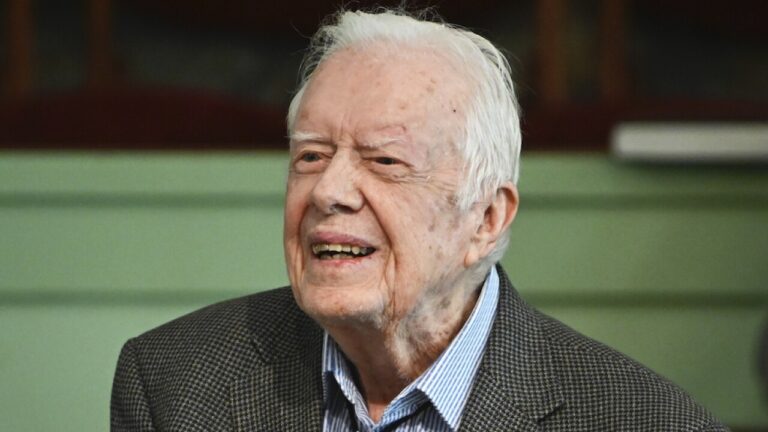 El ex presidente Jimmy Carter se encuenatra en su casa bajo el cuidado de Hospice