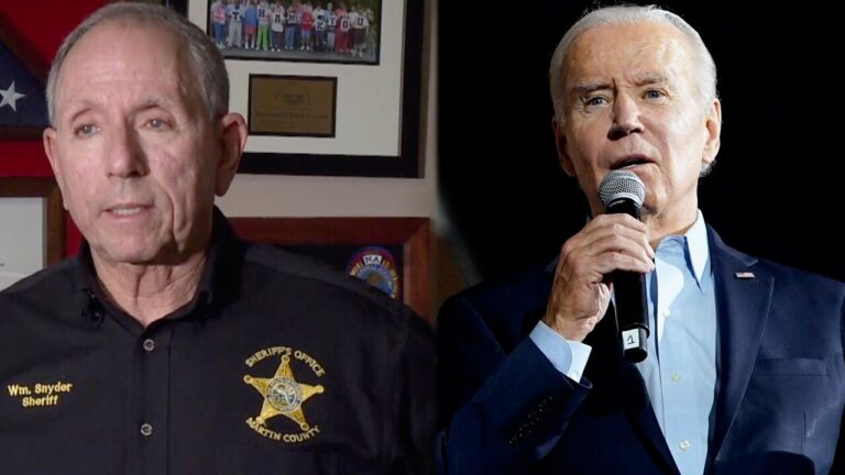 Sheriff del Condado Martin, pide al presidente Biden que proteja la Florida de la inmigración ilegal