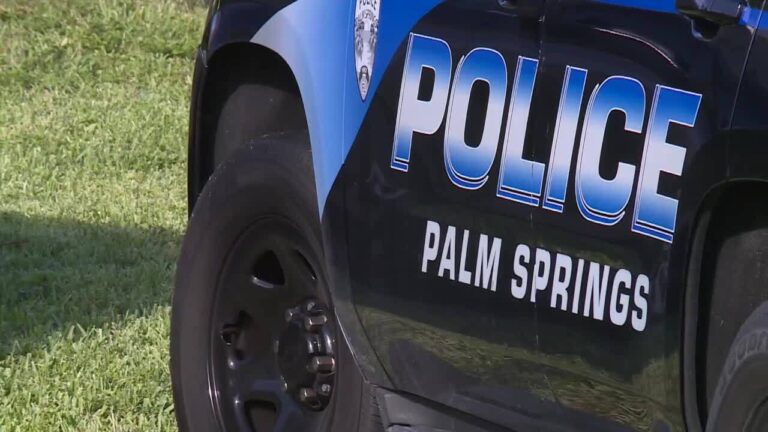 Conductor arrestado en tiroteo en la carretera de Palm Springs
